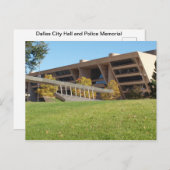 Dallas City Hall Ansichtkaart Briefkaart (Voorkant / Achterkant)
