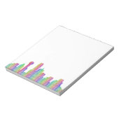 Dallas City skyline Notitieblok (Linkerzijde)