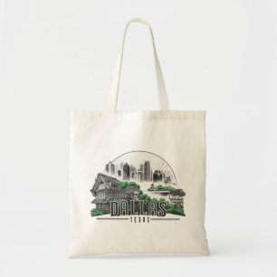 Dallas City Texas, Verenigde Staten Tote Bag