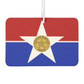 Dallas City vlag Luchtverfrisser (Achterkant)