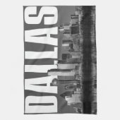 Dallas Cityscape Theedoek (Verticaal)