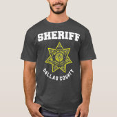 Dallas County Texas Sheriff Deputies T-shirt (Voorkant)