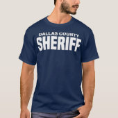 Dallas County Texas Sheriff Deputies T-shirt (Voorkant)