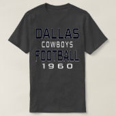 Dallas Cowboys 1960 Classic T-shirt (Design voorkant)