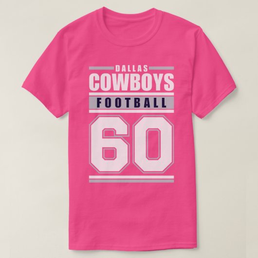 Dallas Cowboys 1960 Team TShirt (Design voorkant)