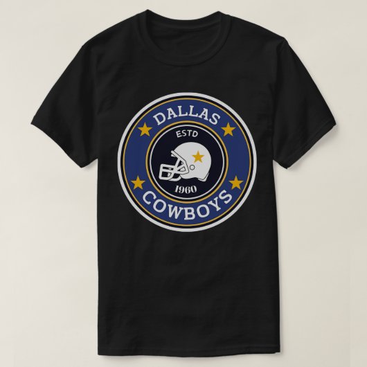 Dallas Cowboys stijl T-shirt (Design voorkant)
