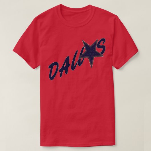 Dallas Cowboys  stijl TShirt (Design voorkant)