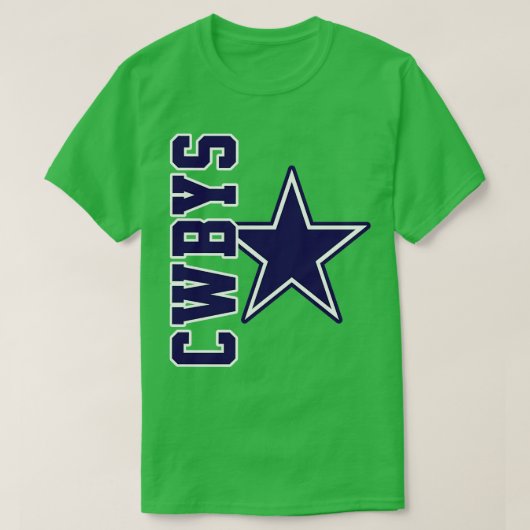 Dallas Cowboys Thirt 6 T-shirt (Design voorkant)