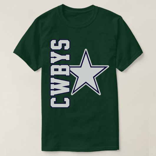 Dallas Cowboys Thirt 7 T-shirt (Design voorkant)