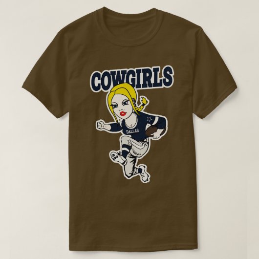 Dallas Cowgirls T-shirt (Design voorkant)