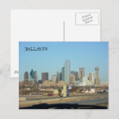dallas, DALLAS, TX Briefkaart (Voorkant / Achterkant)