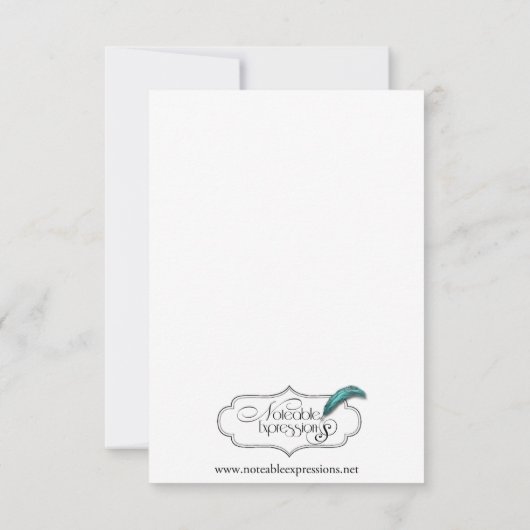 Dallas Destination Wedding Save the Date (Achterkant)