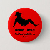 Dallas Diesel Herdenking 2010 Button (Voorkant)