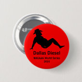 Dallas Diesel Herdenking 2010 Button (Voorkant /achterkant)