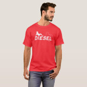 Dallas Diesel Softball Mudflap Man T-Shirt (Voorkant volledig)