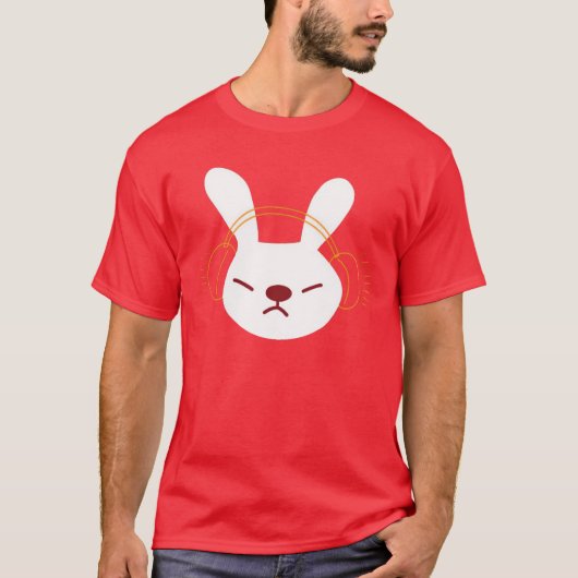 Dallas do Indie Rabbit T-shirt (Voorkant)