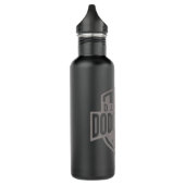 Dallas Dodgeball one-Color Logo Water Fles (Links)