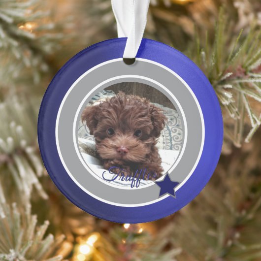 Dallas Dog Fan  Customizable Ornament (Boom)