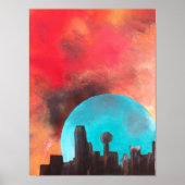 Dallas door Moonlight Poster (Voorkant)