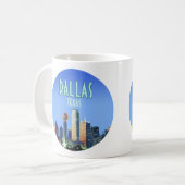 Dallas Downtown Texas  Koffiemok (Voorkant links)