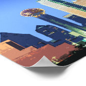 Dallas Downtown Texas  Poster (Hoek)