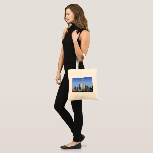 Dallas Downtown Texas Tote Bag (Voorkant (model))