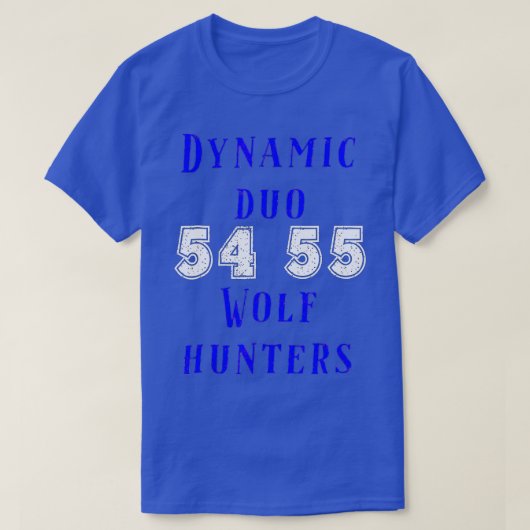 Dallas dynamic duo J Smith and L Vander esch t T-shirt (Design voorkant)