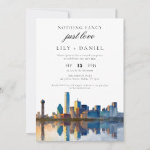 Dallas Elopement Trouwreceptie