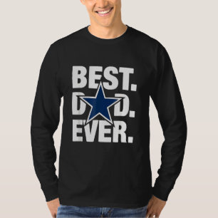 Dallas Fan Best Pap Ever Football Love Vader Da T-shirt