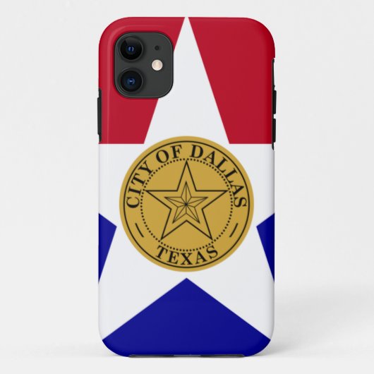 Dallas Flag Case-Mate iPhone Case (Achterkant)