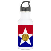 Dallas Flag Liberty Bottle Waterfles (Voorkant)
