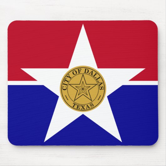 Dallas Flag Muismat (Voorkant)