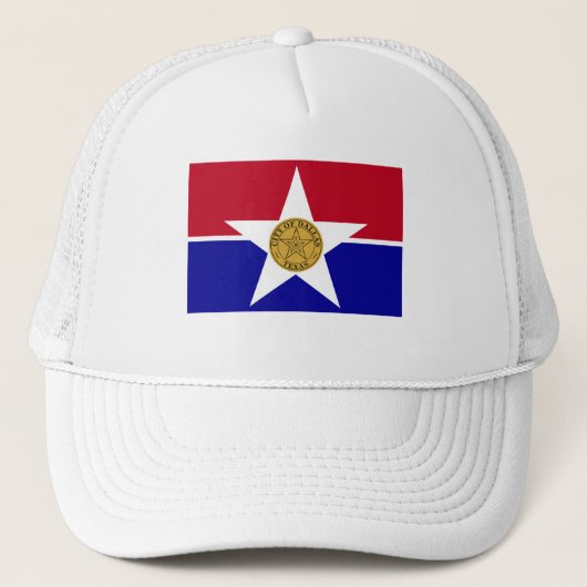 Dallas Flag Trucker Pet (Voorkant)