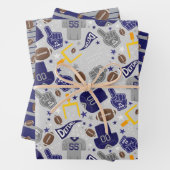 Dallas Football Fan Inpakpapier Vel (In situ)