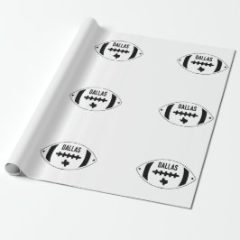 Dallas Football Theme Cadeaupapier