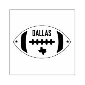 Dallas Football Theme Rubberstempel (Afrduk)