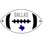 Dallas Football Theme Staand Fotobeeldje<br><div class="desc">Dallas Football Theme</div>