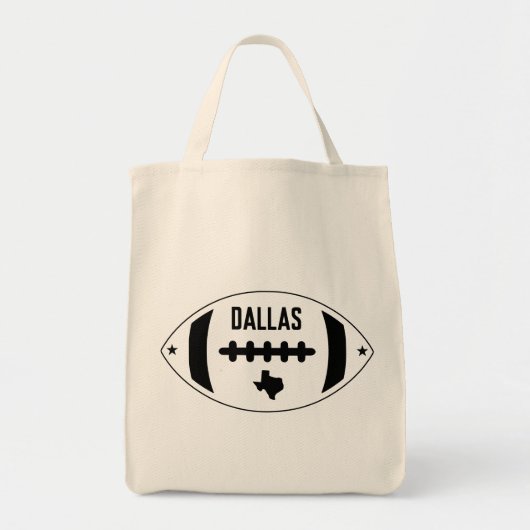 Dallas Football Theme Tote Bag (Voorkant)