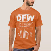 Dallas Fort Worth Int'l Airport DFW T-Shirt (Voorkant)