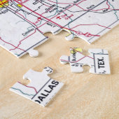 Dallas/Fort Worth Legpuzzel (Zijkant)