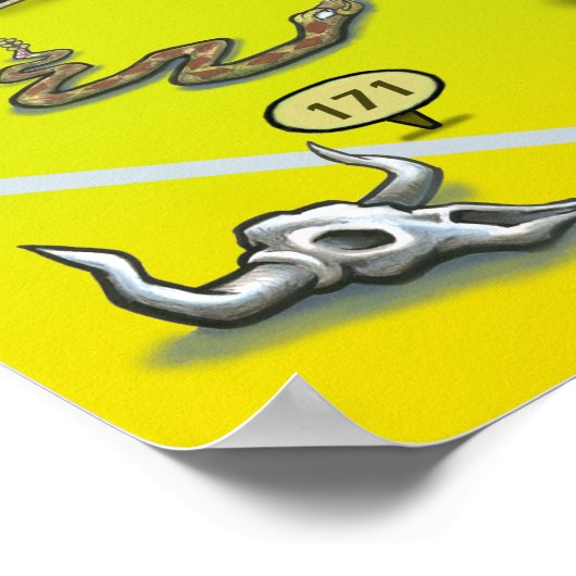 Dallas Fort Worth Poster (Hoek)