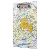 Dallas Ft. Worth Flyway Chart Klembord (Links)