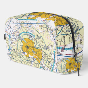 Dallas - Ft. Worth Flyway Grafiek Toilettasje