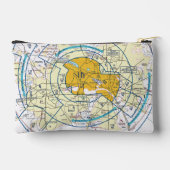 Dallas - Ft. Worth Vliegroute Kaart Etui (Achterkant)