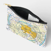 Dallas - Ft. Worth Vliegroute Kaart Etui (Open)