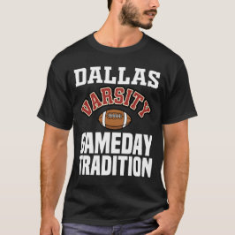 DALLAS GAMEDAY TRADITIE - TEXAS VOETBAL T-SHIRT