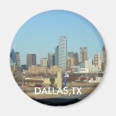 Dallas - Gepersonaliseerd Magneet (Voorkant)
