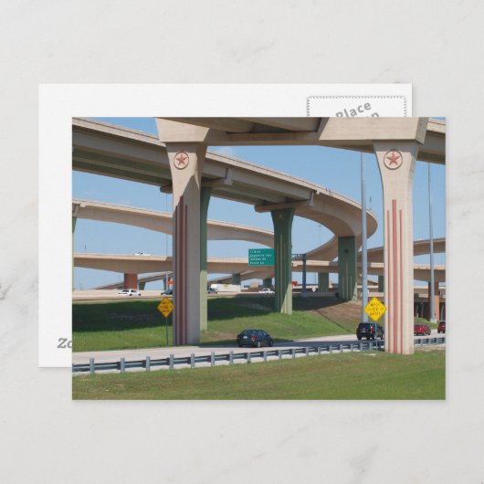 Dallas High 5 Briefkaart (Voorkant / Achterkant)