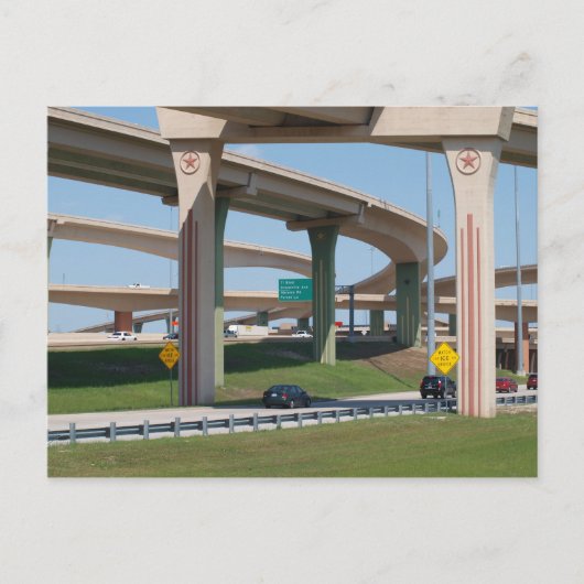 Dallas High 5 Briefkaart (Voorkant)