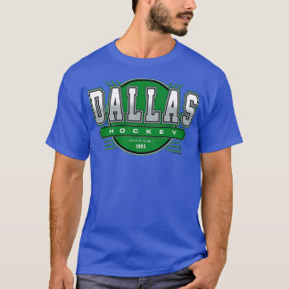 Dallas Hockey Retro  Stars Geïnspireerd 90s Thr T-shirt